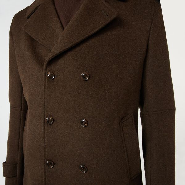 Mens Brown Marle Coat